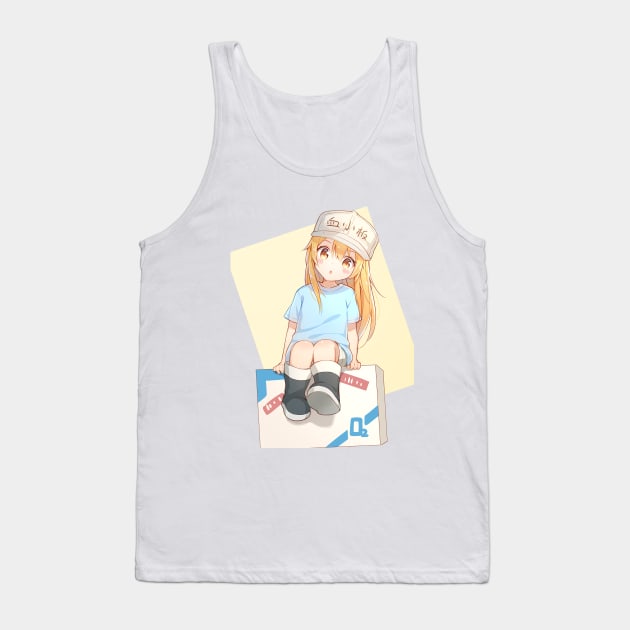 Platelet Cells at Work Tank Top by Beastlykitty